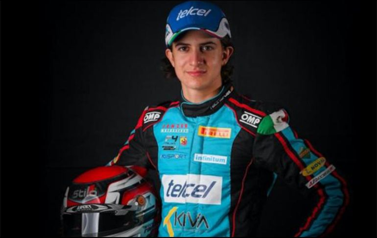 Ramos se muestra emocionado por estar a prueba en las instalaciones de la escudería más representativa en el mundo del automovilismo. ESPECIAL / escuderiatelmex.com