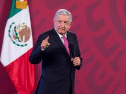 AMLO expuso que a los estados se les entrega un monto anual, de acuerdo a la población, pobreza y otros parámetros. EFE /