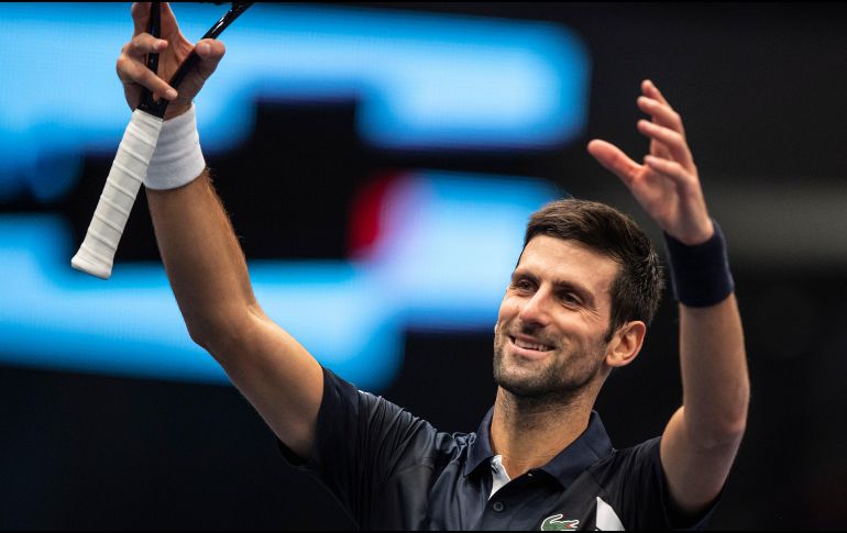 El serbio deja atrás a Rafael Nadal y el suizo Roger Federer que lo han hecho en cinco ocasiones. EFE / C. Bruna
