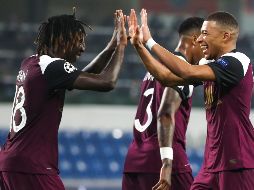 El joven delantero italiano Moise Kean, 20 años, puso el triunfo para los parisinos con un doblete. AFP / T. Bozoglu