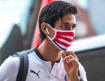 Con cinco goles en el torneo, Macías es el mejor anotador de Chivas. IMAGO7/X. Hernández