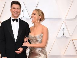 Johansson y Jost se comprometieron en mayo de 2019 tras dos años de relación. AFP / ARCHIVO