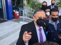 Luis Octavio Cotero informa que él continuará aportando las pruebas que les sean solicitadas para seguir con la investigación. ESPECIAL