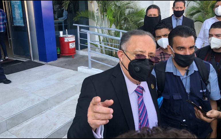 Luis Octavio Cotero informa que él continuará aportando las pruebas que les sean solicitadas para seguir con la investigación. ESPECIAL