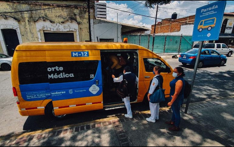 Luego de 203 días de operación, Conexión Médica ha brindado más de 150 mil viajes a bordo de 27 unidades de transporte. EL INFORMADOR/ARCHIVO