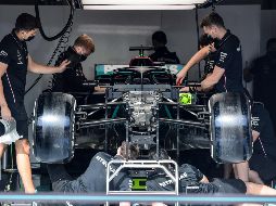 Mercedes puede celebrar un séptimo título consecutivo de constructores. AFP/M. Medina