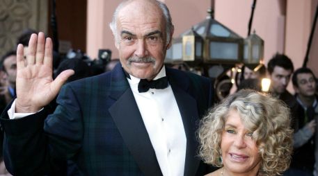 Connery y Roquebrune se casaron en Gibraltar en 1975, cinco años después de haberse conocido en un torneo de golf. AFP / ARCHIVO