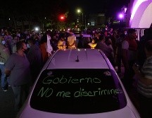 Los conductores inconformes buscan entregar un pliego petitorio para reiterar su molestia. EL INFORMADOR / F. Atilano