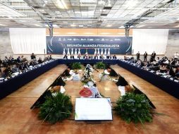 La Alianza Federalista pospuso la discusión con el Gobierno de México sobre el pacto fiscal. TWITTER/@AFederalista