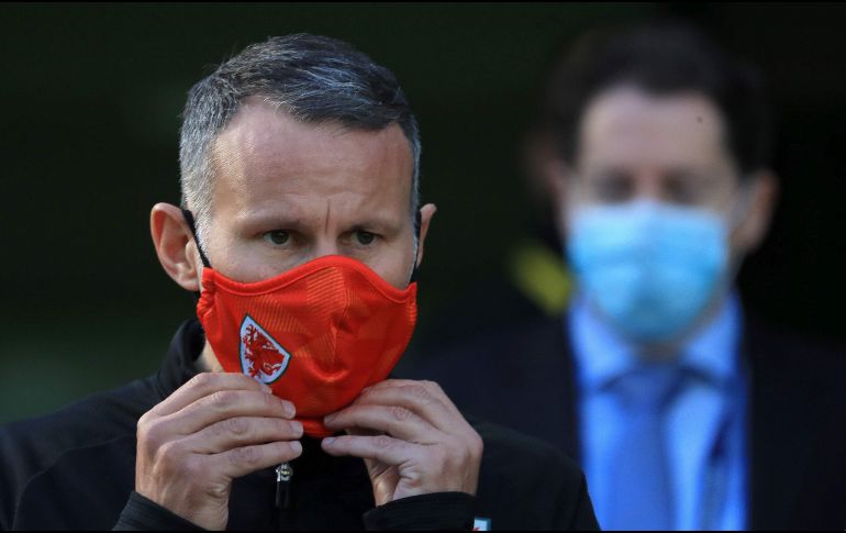 Ryan Giggs. Actualmente, Giggs dirige a la Selección de Gales. AFP