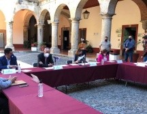 Salvador Caro asumió la presidencia de la Junta de Coordinación Política que ocupará durante los próximos seis meses. Twitter/ @LegislativoJal