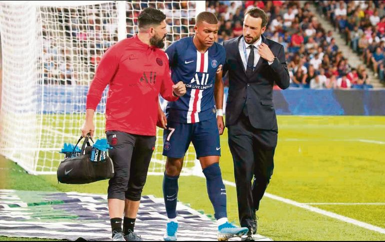 PROBLEMAS. El PSG no podrá contar con sus mayores figuras. EFE