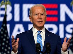 Joe Biden dio hoy un discurso desde Wilmington, en Delaware, en el afirmó que cree que ganará las elecciones.  AP/C. Kaster