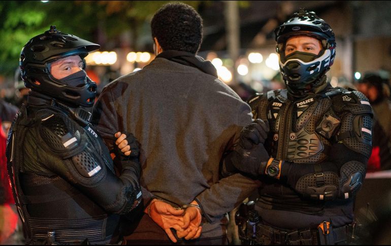 Los detenidos son al menos 20. AFP/D. Delgado