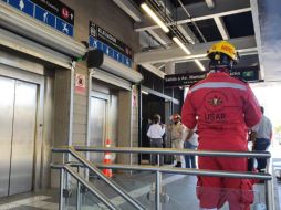 Sucede en la Estación Circunvalación Country, ubicada sobre la avenida Ávila Camacho, al cruce con la calle A-1, en la colonia Jardines del Country. ESPECIAL