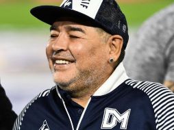 Diego Armando Maradona seguirá internado en el hospital algunos días más. ARCHIVO