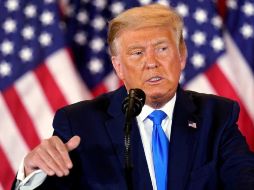 La vía de Trump a la reelección es cada vez más estrecha, por lo que ha tomado la decisión de imponer recursos legales. EFE/C. Kleponis