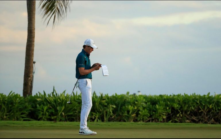 En la segunda ronda, Ortiz tuvo 68 golpes, dos abajo de par. TWITTER/carlosortizGolf