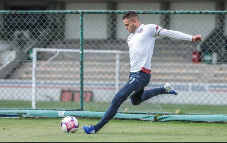 Jonathan Rodríguez pelea por el título de goleo. TWITTER/CruzAzulCD