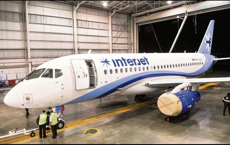 La deuda de Interjet asciende a mil 250 millones de dólares. SUN/ARCHIVO