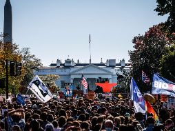 Washington, D. C., a las afueras de la Casa Blanca. EFE / M. Cruz