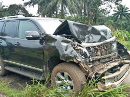 El accidente donde se vio involucrado Eto´o ocurrió cerca de Nkongsamba, una ciudad en el oeste de Camerún. Facebook / Martin Camus MIMB Officiel