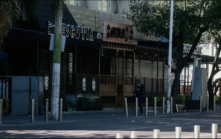 CIERRES. La mayoría de bares y otros negocios no esenciales respetaron el Botón. EL INFORMADOR• G. Gallo