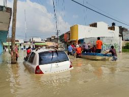 Autoridades resaltaron que apoyarán a todos los afectados por las inundaciones. SUN / ARCHIVO