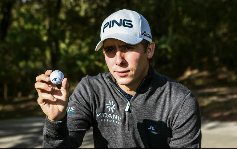 DE CASA. Al golfista tapatío se le ve seguido  en Guadalajara, donde aprovecha para jugar con los amigos o dar clínicas. EL INFORMADOR/ARCHIVO