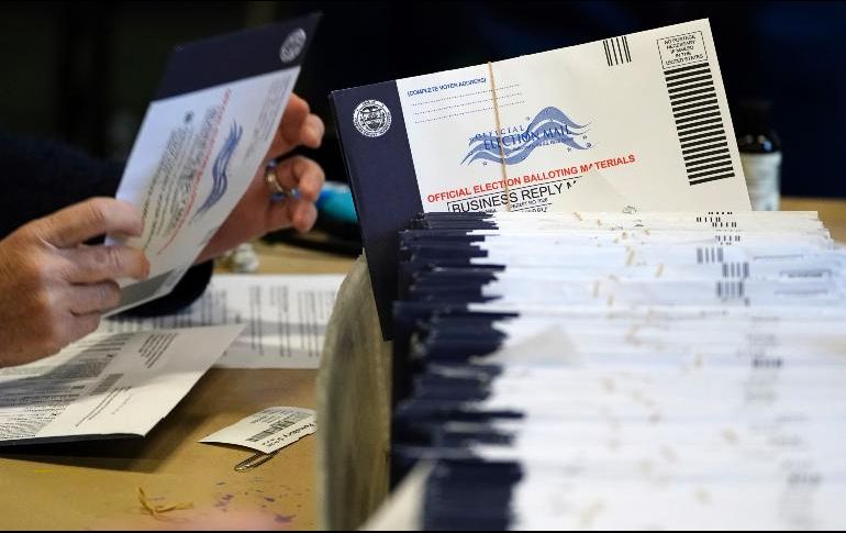 Georgia no ha sido declarado para ninguno de los candidatos, pero otorga un total de 16 votos del Colegio Electoral. AP / ARCHIVO