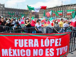 AMLO acusó que los integrantes de Frena tienen la costumbre de acaparar todo. EFE / ARCHIVO