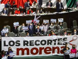 La bancada del PAN en la Cámara de Diputados expresó ayer su rechazo al recorte presupuestal que impulsó Morena. SUN/ARCHIVO