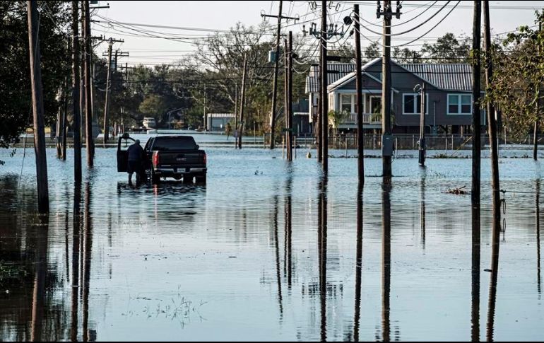 Advierten que ciudades como como podrían sufrir más daños por tormentas futuras que no se deteriorarán a la velocidad de antes. EFE/D. Anderson