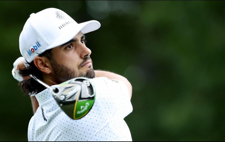 Abraham Ancer. El no contar con afición, podría beneficiar al golfista mexicano. EL INFORMADOR/ARCHIVO