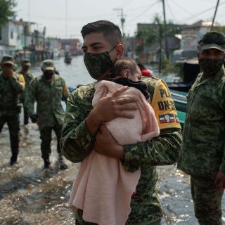 Casi 10 mil personas han sido evacuadas en Tabasco