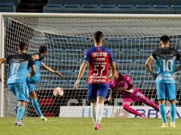 Diego de Buen anotó el gol de la victoria tampiqueña en el minuto 78 por la vía penal. IMAGO7/D. Borrego
