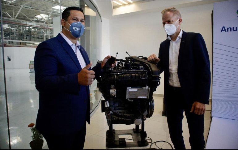 Con la incorporación del motor EA211, la planta de Silao incrementará su capacidad de producción un 70%. TWITTER/@diegosinhue