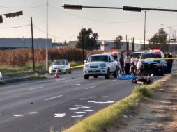 El motociclista se estrelló contra la parte trasera de un camión que buscaba incorporarse a los carriles centrales. EL INFORMADOR/ARCHIVO
