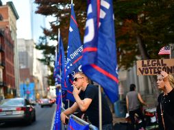 “La elección del 3 de noviembre fue la más segura en la historia de Estados Unidos”, dijeron en un comunicado. AFP/M. Makela
