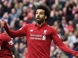 Salah se encuentra en Egipto concentrado con la Selección, que se enfrenta mañana a Togo en la fase de clasificación de la Copa Africana de Naciones 2021. AFP / ARCHIVO