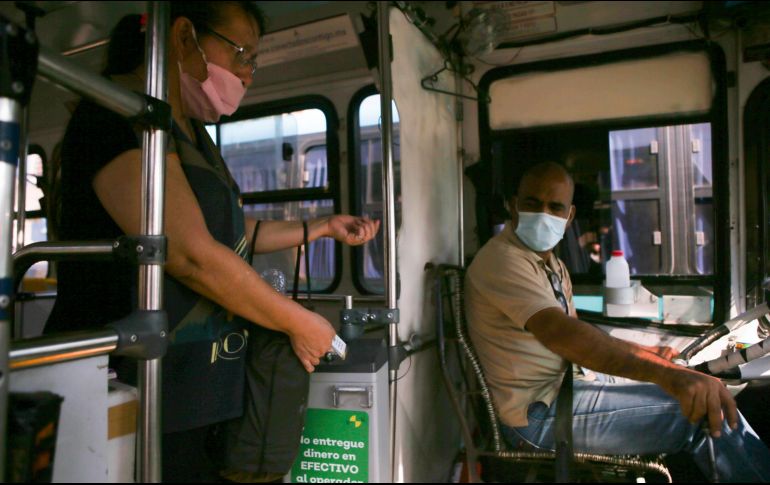 Destacan que el número de personal del transporte que ha sido afectado es mínimo. EL INFORMADOR / G. Galllo