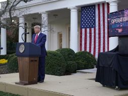 Trump criticó que Pfizer haya dicho que no formaba parte de la operación 