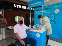 Aspectos generales del módulo instalado en Fórum Tlaquepaque. ESPECIAL/SSJ