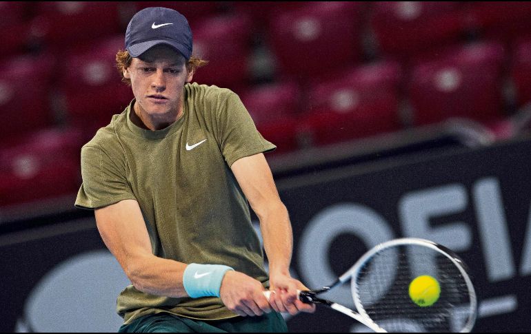 Jannik Sinner. El italiano irá en busca de su primer título ATP. EFE