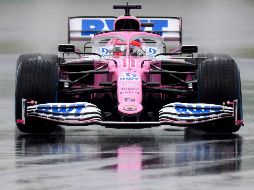 GRAN TRIUNFO. El piloto mexicano, Sergio Pérez terminó segundo en el GP de Turquía. EFE