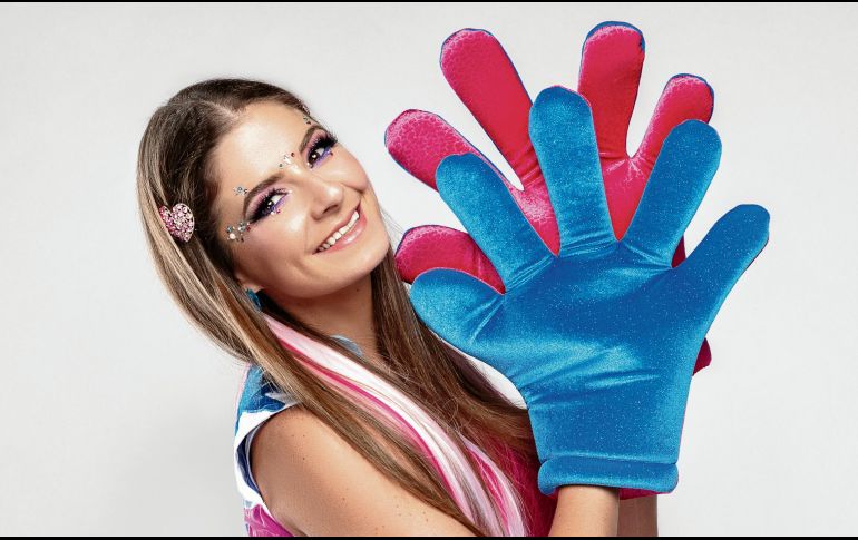 PATYLU. La cantante, agradecida con el cariño que le brinda el público infantil. CORTESÍA• OCESA