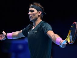 Nadal, que nunca ha conseguido ganar esta competencia, se jugará sus opciones de clasificarse para las semifinales el jueves ante el griego Stefanos Tsitsipas. AFP / G. Kirk