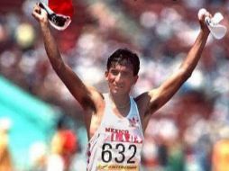 Canto es recordado por la medalla de oro que obtuvo en los Juegos Olímpicos de Los Ángeles 1984. TWITTER / @COM_Mexico