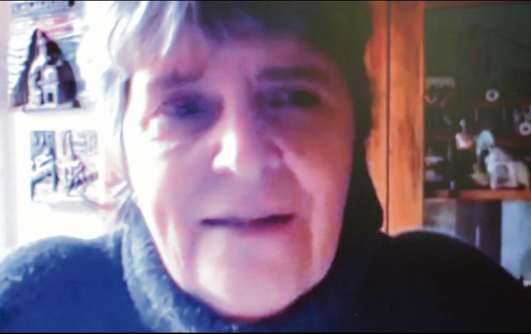 María Novaro, directora del Instituto Mexicano de Cinematografía, en charla virtual durante el primer día de actividades del FICG. ESPECIAL