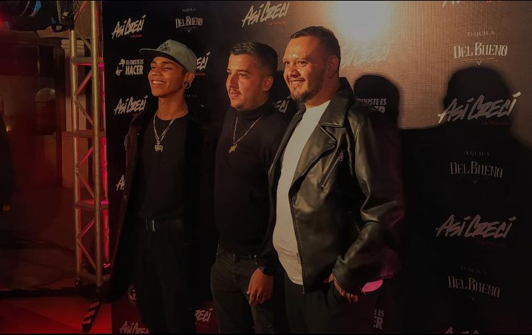 Alberto Bernal (izq.), Jos Macías (cen.) y Aldo Álvarez (der.). EL INFORMADOR